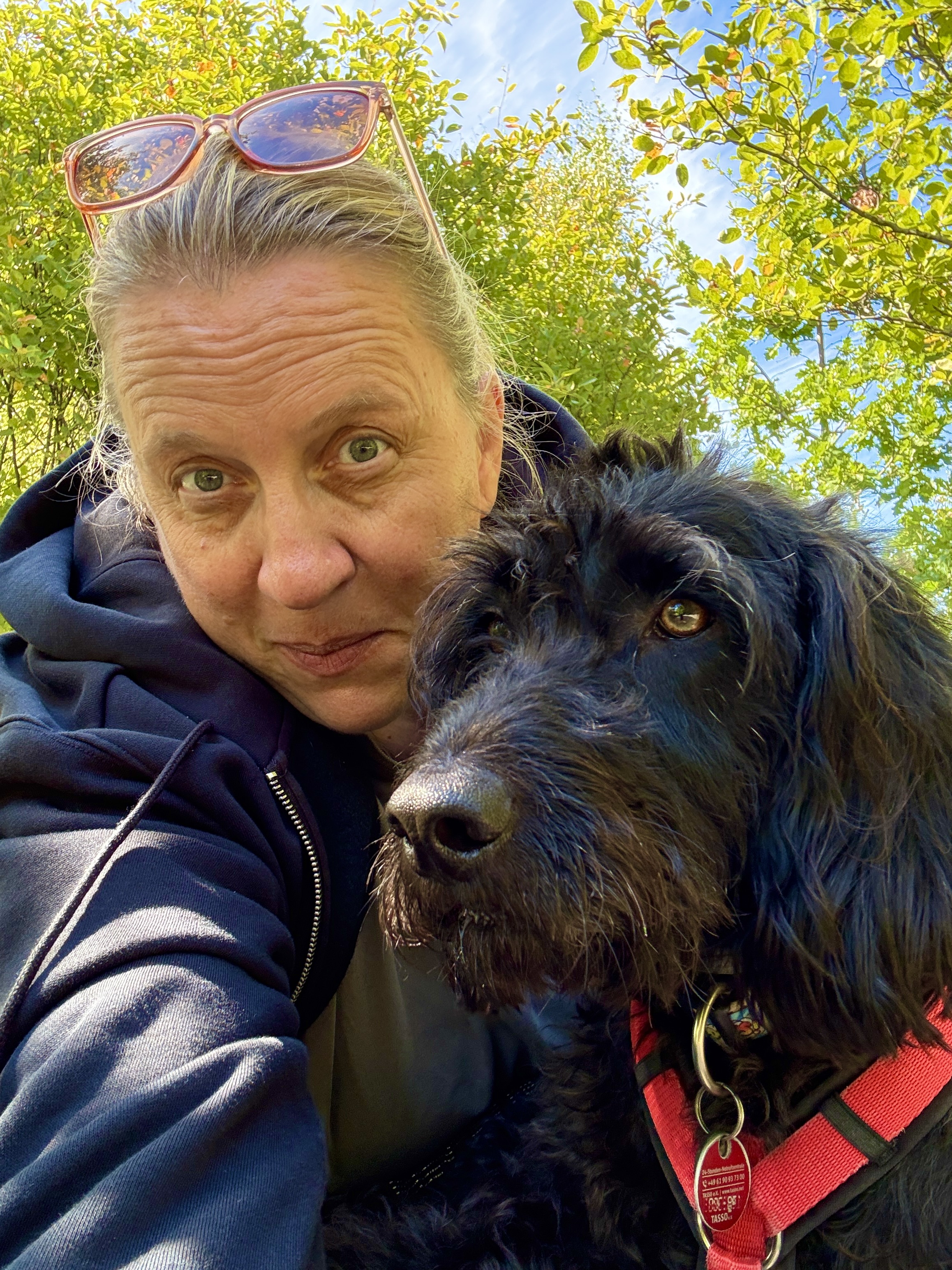 Kristin Schiefer mit Charlie